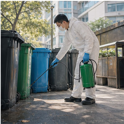 百色市凌云县机关单位红火蚁消杀案例